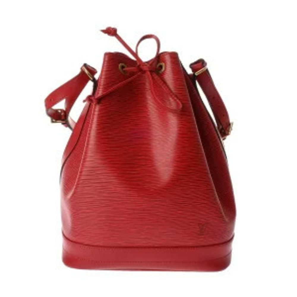 Louis Vuitton Epi Noe Leather Shoulder Bag Castilian Red